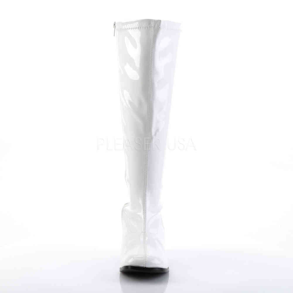 Funtasma - GOGO300X Plus Size Bottes - Blanc